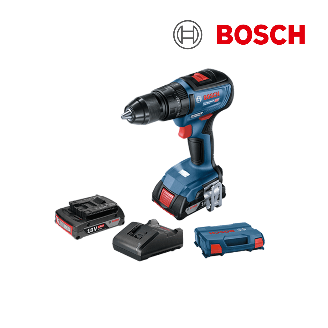 מקדחה מברגה רוטטת GSB 18V-50 עם מזוודה מבית BOSCH | מנמ עשה זאת בהצלחה