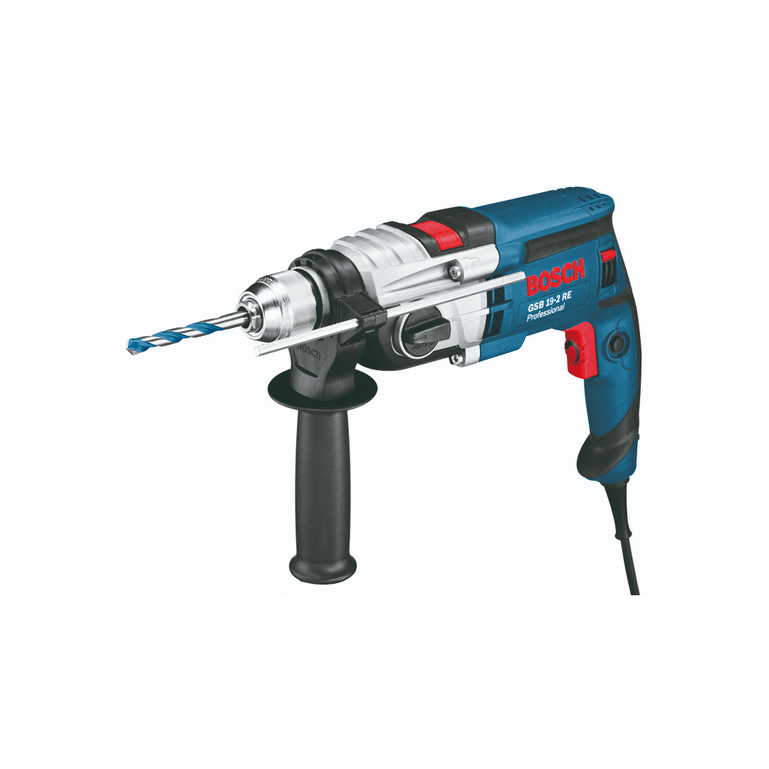 מקדחה רוטטת אלקטרונית דגם GSB 19-2 RE מבית BOSCH  | מנמ עשה זאת בהצלחה