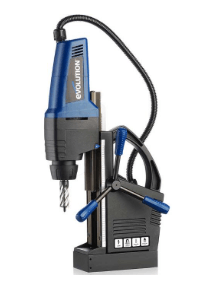 מקדחה מגנטית 42 ממ 1200W כולל מתקן קירור דגם EVOLUTION MAG42 כולל סט מקדחים